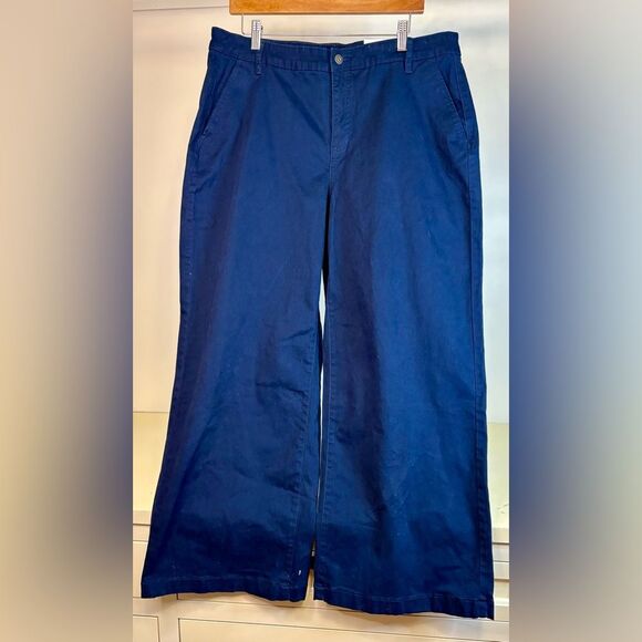 NWT Style & Co Wide-Leg Navy Pants - Picture 2 of 4